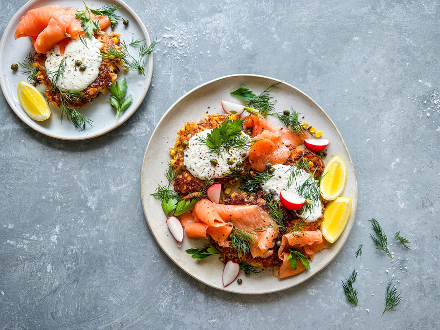 Root Veggie & Sweetcorn Rosti