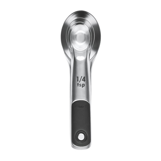 4-Piece Stainless Steel Measuring Spoon Set