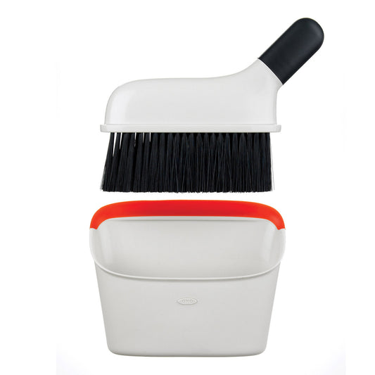 Compact Dustpan and Brush Set