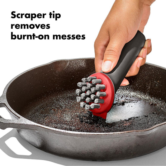 OXO Outdoor Heavy Duty Brush with Cover