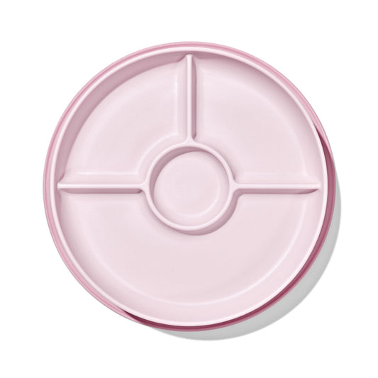 Stick & Stay Divided Plate - Blossom