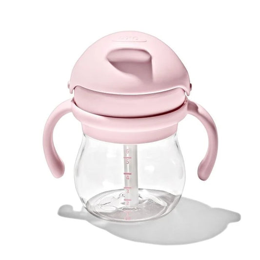 Transitions Straw Cup With Removable Handles 180ml - Blossom