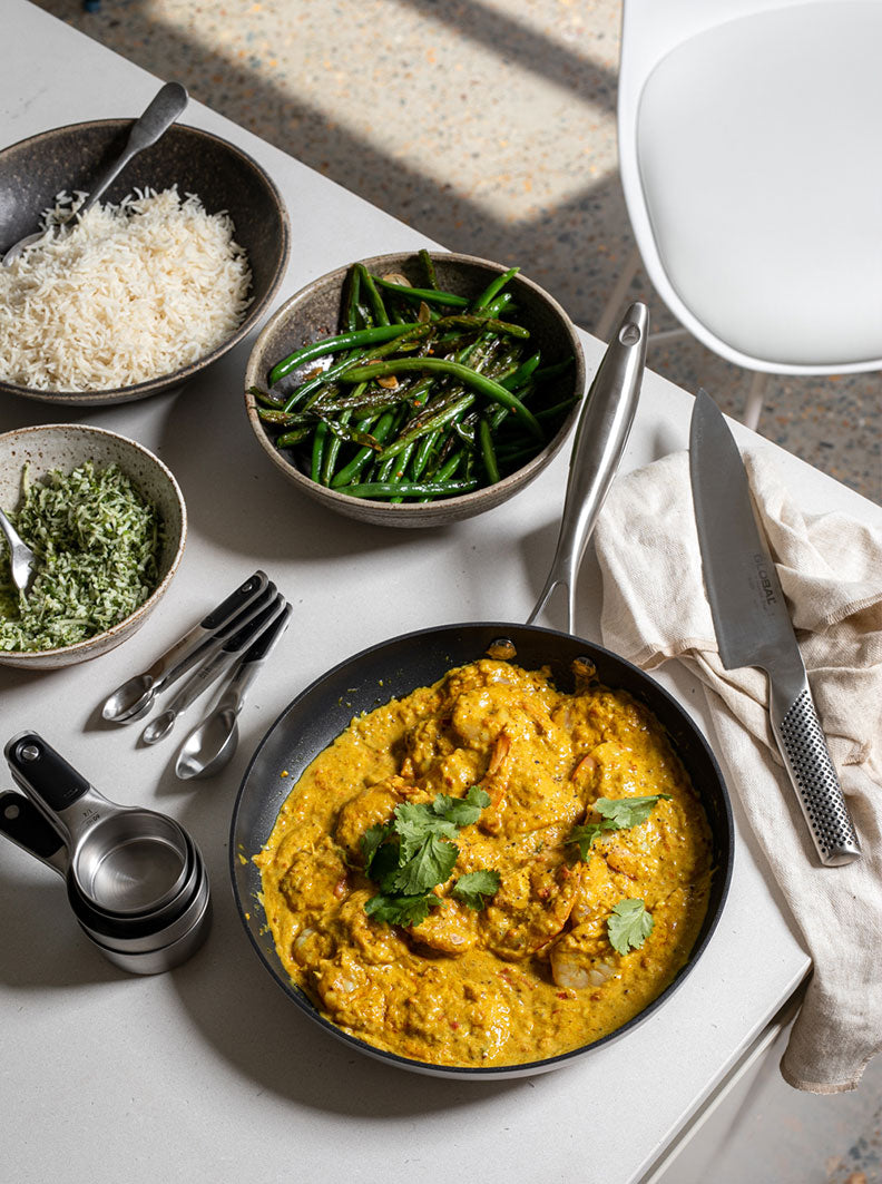 Lime Coconut Prawn Curry by Haden Quinn