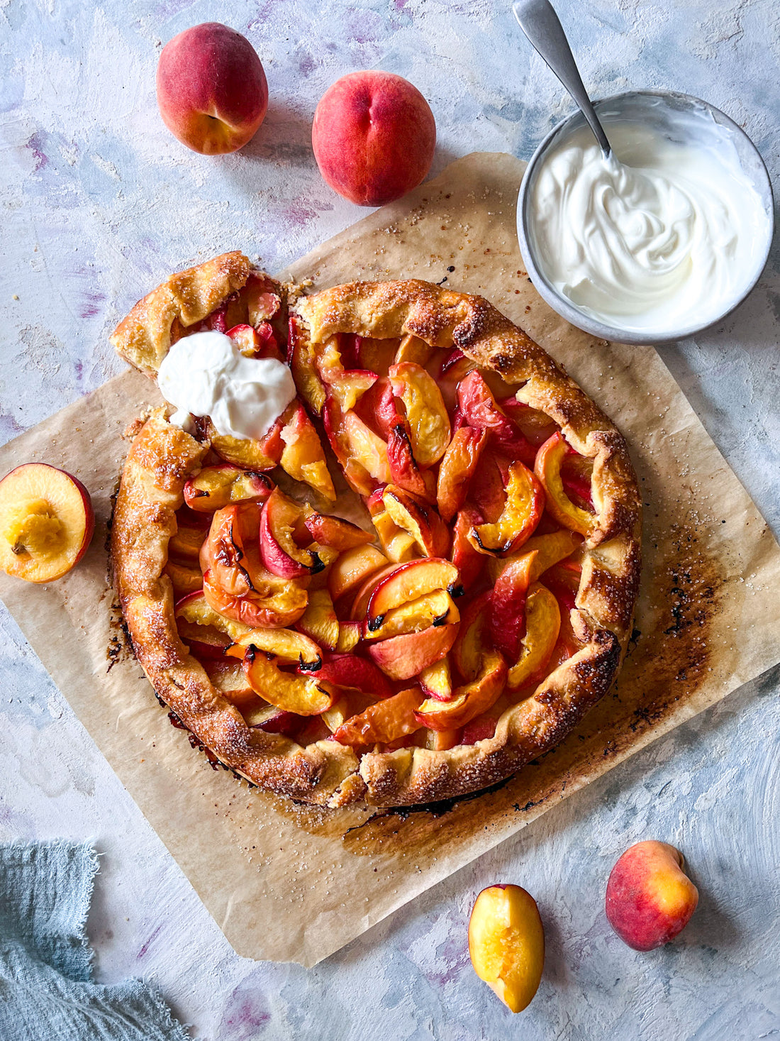Peach Galette