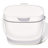 Easy-Clean Compost Bin - White