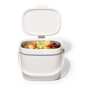 Easy-Clean Compost Bin - White