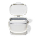 Easy-Clean Compost Bin - White