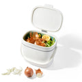 Easy-Clean Compost Bin - White