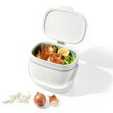 Easy-Clean Compost Bin - White