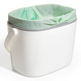 Easy-Clean Compost Bin - White