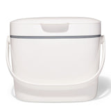 Easy-Clean Compost Bin - White
