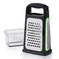 Etched Box Grater with Removeable Zester