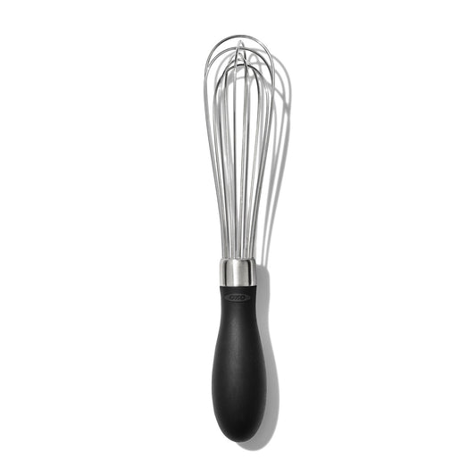 Mini Whisk, 18cm, Stainless Steel, Black