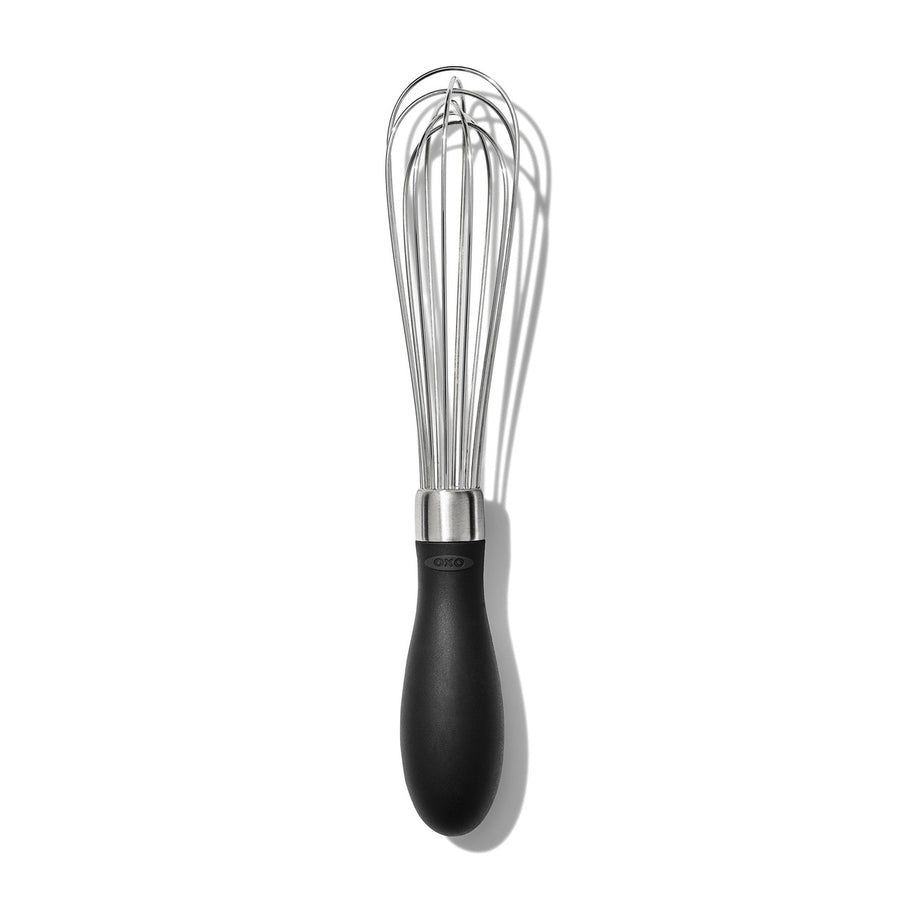 Mini Whisk, 18cm, Stainless Steel, Black