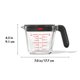 Good Grips Glass Measuring Cup with Lid - 2 Cup/ 500ml