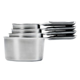 4 Piece Stainless Steel Measuring Cup Set