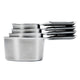 4 Piece Stainless Steel Measuring Cup Set