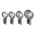 4 Piece Stainless Steel Measuring Cup Set