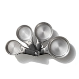 4 Piece Stainless Steel Measuring Cup Set