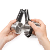 4 Piece Stainless Steel Measuring Cup Set