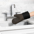 Silicone Oven Mitt - Black