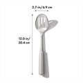 STEEL Slotted Cooking Spoon