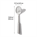 STEEL Slotted Cooking Spoon