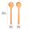 Good Grips Beechwood Salad Servers – 2-Piece Set