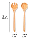 Good Grips Beechwood Salad Servers – 2-Piece Set