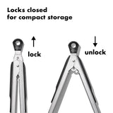 Good Grips Tongs With Nylon Heads - 2 Pack