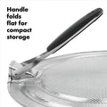 Splatter Screen With Folding Handle