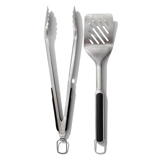 Grilling Tongs and Turner Set