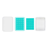 Covered Silicone Ice Cube Tray - Small Cubes