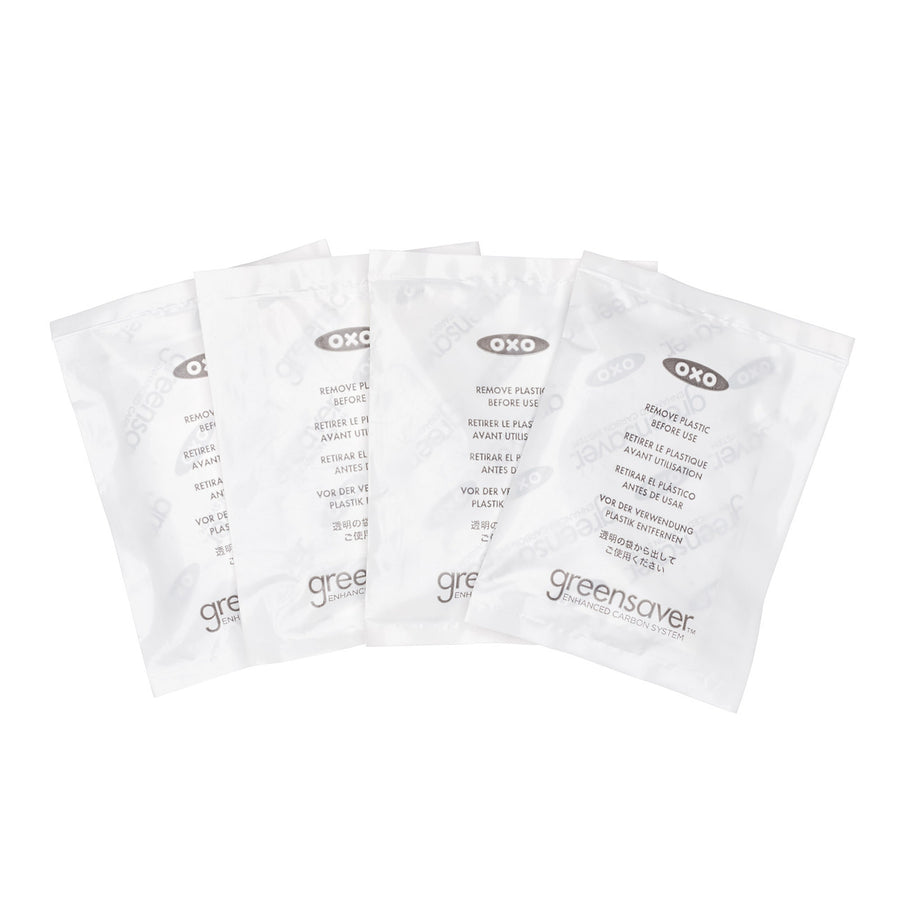 GreenSaver™ Carbon Filter Refills - 4 Pack