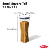 POP 2.0 Small Square, Tall (2.1 Litre)