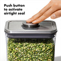 OXO Steel POP Container Small Square Mini (0.4 L)