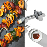 Silicone Cooktop Brush & Bottle Set