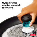 Soap Dispensing Palm Brush