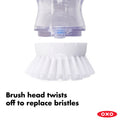 Soap Dispensing Palm Brush