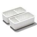 2-Piece Adjustable Drawer Bin Set