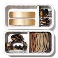 2-Piece Adjustable Drawer Bin Set