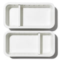 2-Piece Adjustable Drawer Bin Set