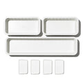 2-Piece Adjustable Drawer Bin Set