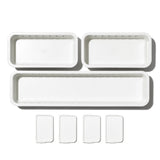 2-Piece Adjustable Drawer Bin Set