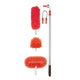 Long Reach Dusting System With Pivoting Heads