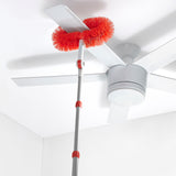 Long Reach Dusting System With Pivoting Heads