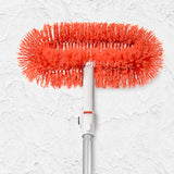 Long Reach Dusting System With Pivoting Heads