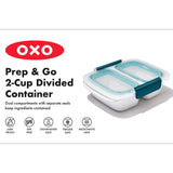 Prep & Go Divided Container 0.4L