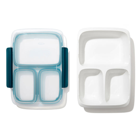 Prep & Go Divided Container 0.9L