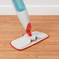 Microfiber Spray Mop with Slide-Out Scrubber